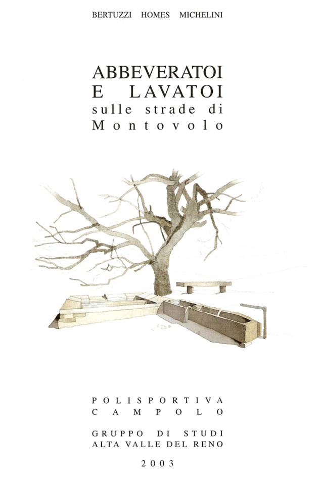 Copertina del libro: Abbeveratoi e Lavatoi sulle strade di Montovolo