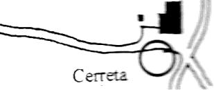 Cartina: dettaglio del percorso