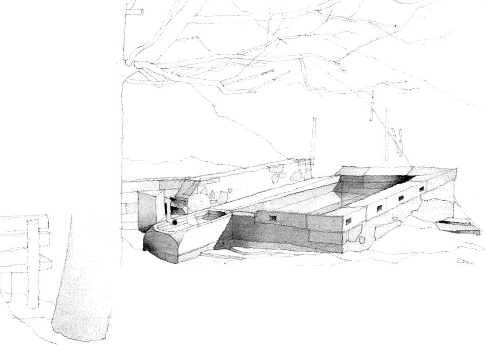 Campolo &ndash; illustrazione ad acquerello di Bill Homes