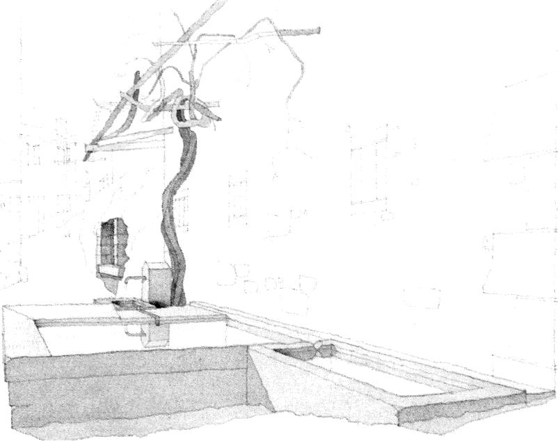 Tramonte &ndash; illustrazione ad acquerello di Bill Homes