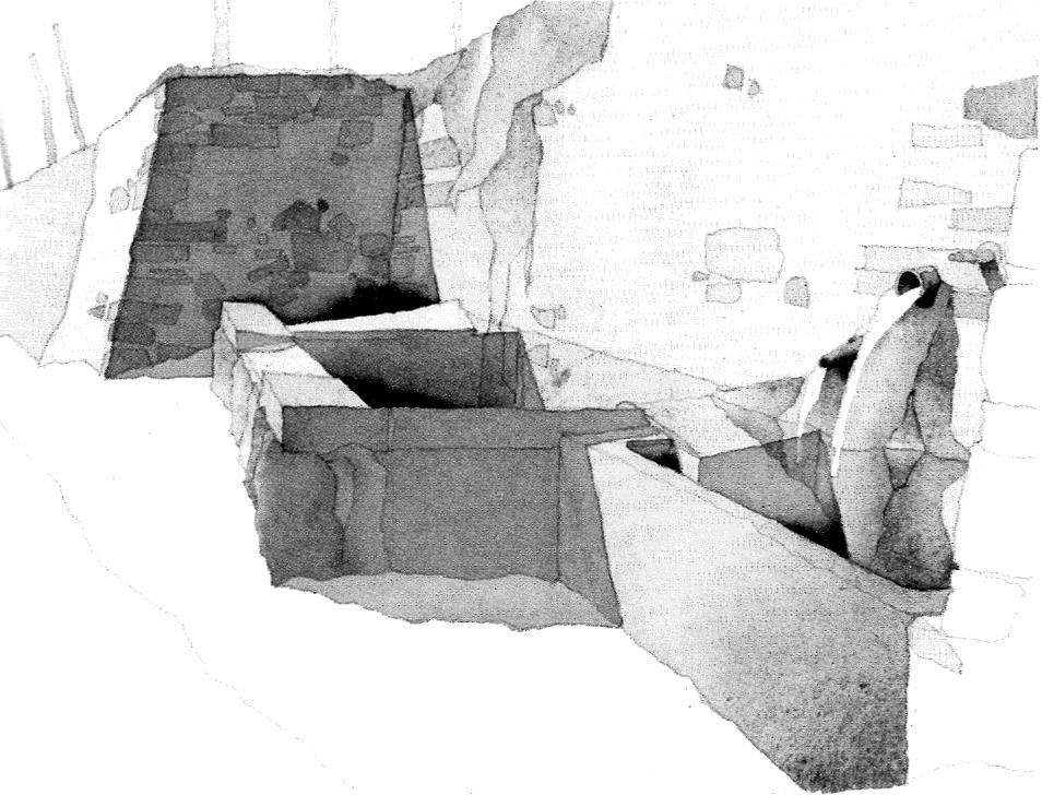 La Costa &ndash; illustrazione ad acquerello di Bill Homes