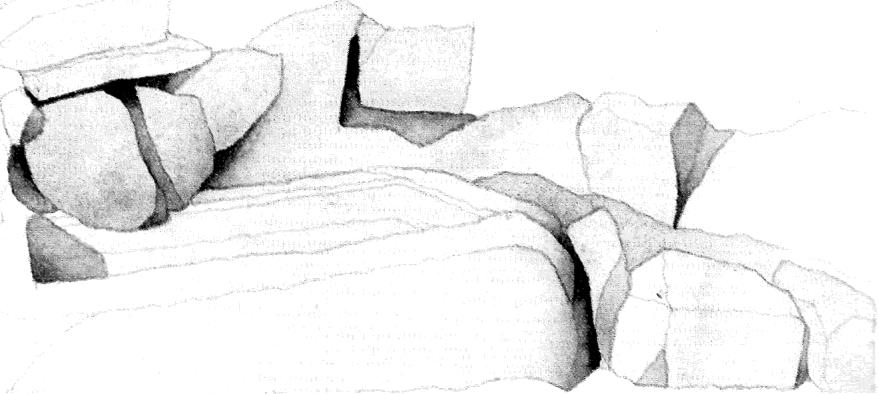 Serra dei Coppi &ndash; illustrazione ad acquerello di Bill Homes