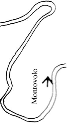 Cartina: dettaglio del percorso