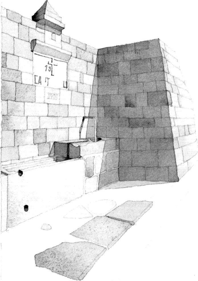 Vigo (Ca di Lana) &ndash; illustrazione ad acquerello di Bill Homes