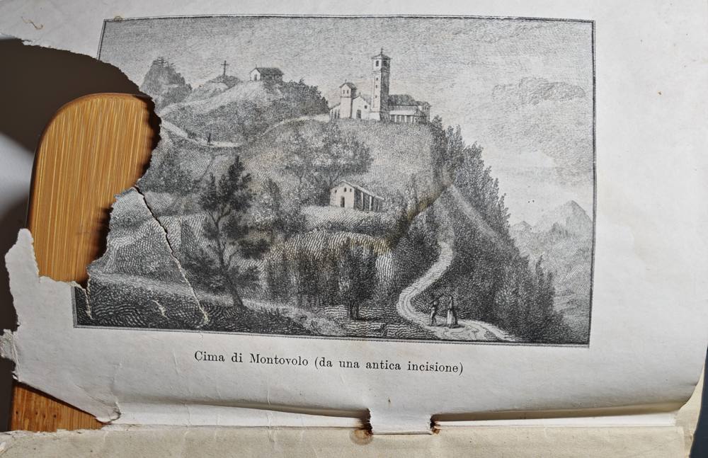 Cima di Montovolo (da una antica incisione)