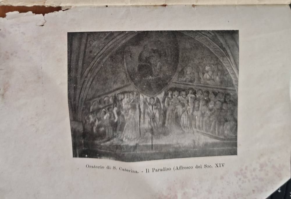 Oratorio di S. Caterina – Il Paradiso (Affresco del Sec. XIV)