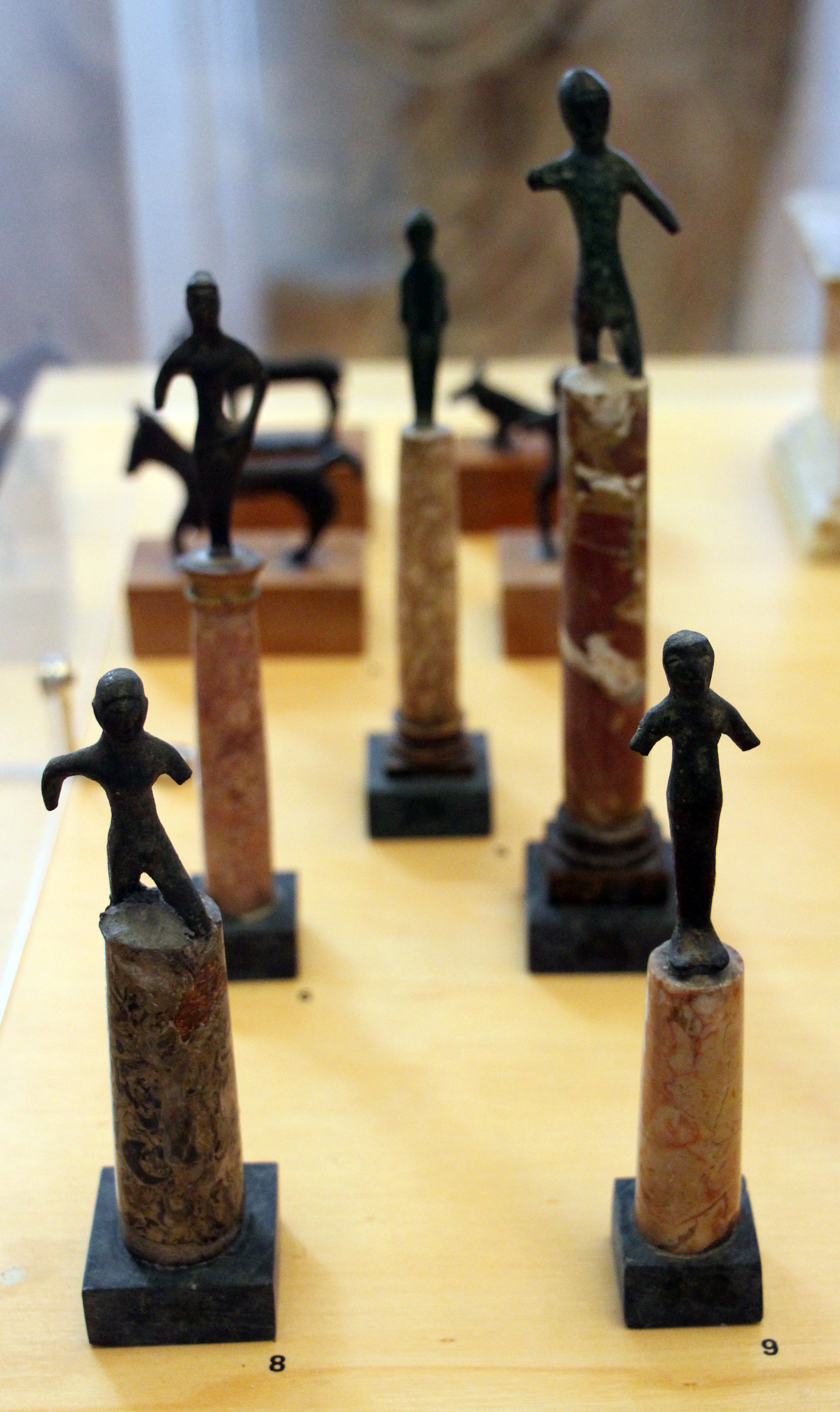 Bronzetti votivi etruschi, Museo Civico Archeologico di Bologna