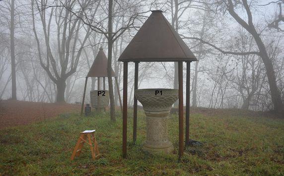 Coni metallici giardino Rocchetta P1 P2